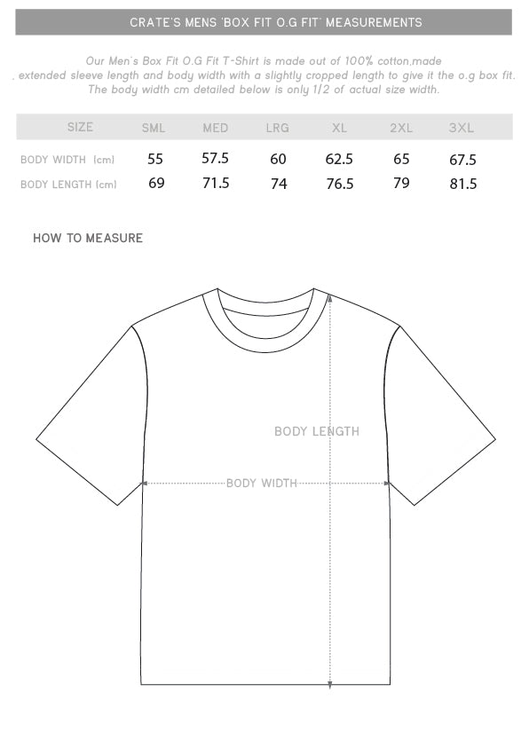 Box fit T-shirt