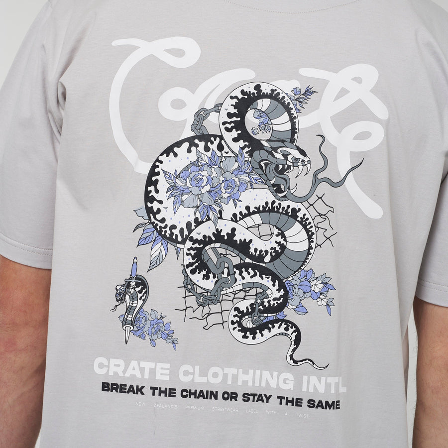 Crate Break The Chain Scripted T-Shirt