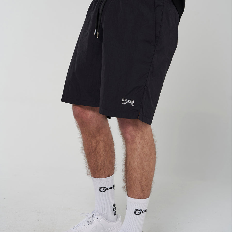 Scripted Stamp Swim Shorts