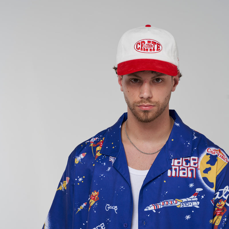 Crate Oval Varsity Cord Snapback