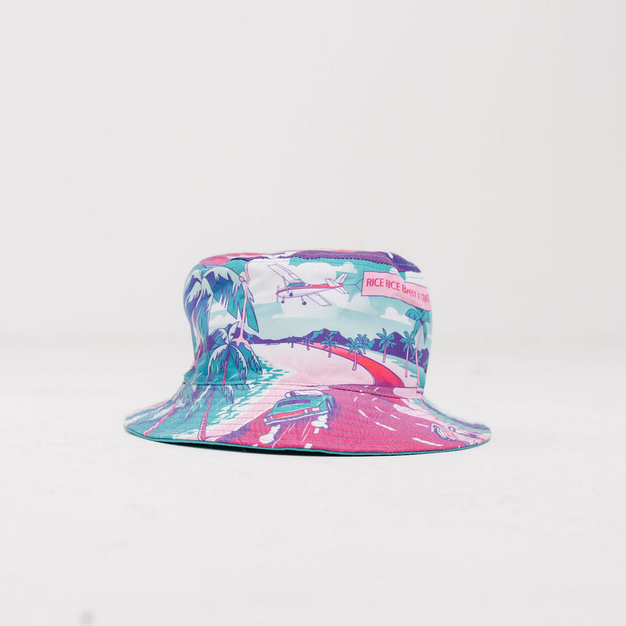 CRATE X RICE RICE BABY REVERSIBLE BUCKET HAT