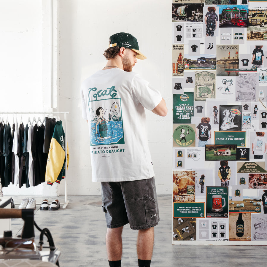 CRATE X WILLIE THE WAITER WADERS TEE