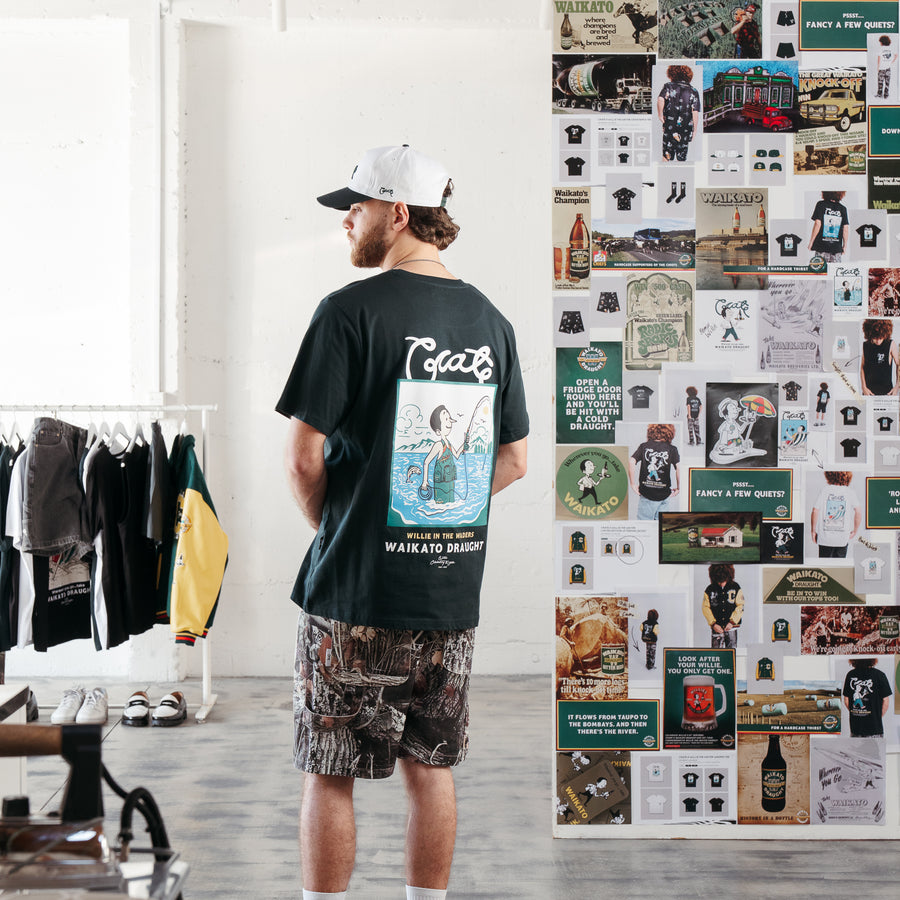 CRATE X WILLIE THE WAITER WADERS TEE