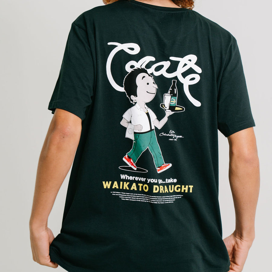 CRATE X WILLIE THE WAITER CRATE REMIX TEE