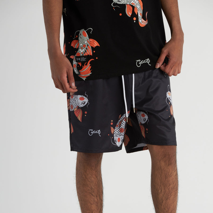 Men's Koi Fish Swim Shorts