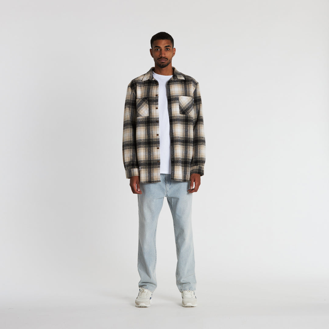パンツ 24AW MAATEE&SONS JEFFERY FLANNEL 1 maatee&sons 24aw JEFFERY flannel スラックス