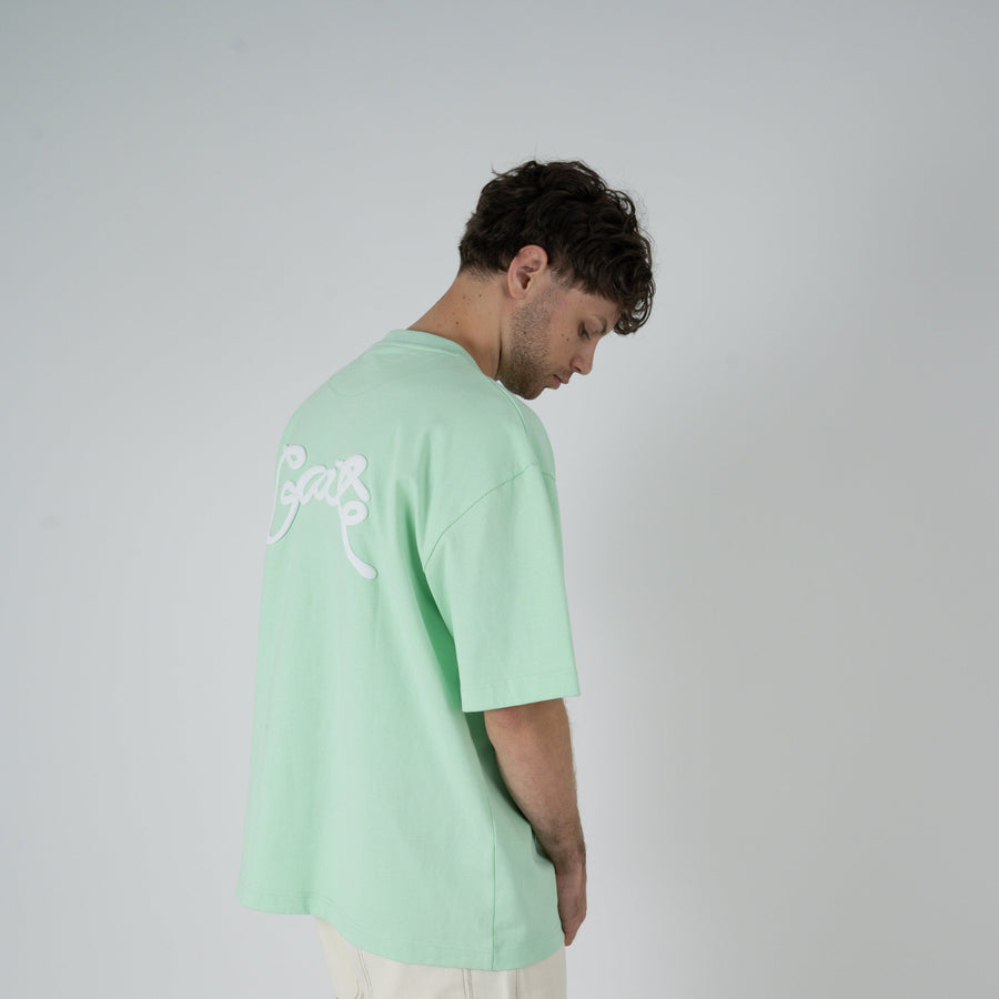 MEN'S SCRIPTED BOX FIT T-SHIRT