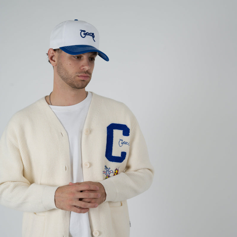 CRATE X SPACE MAN CANDY STICKS CARDIGAN