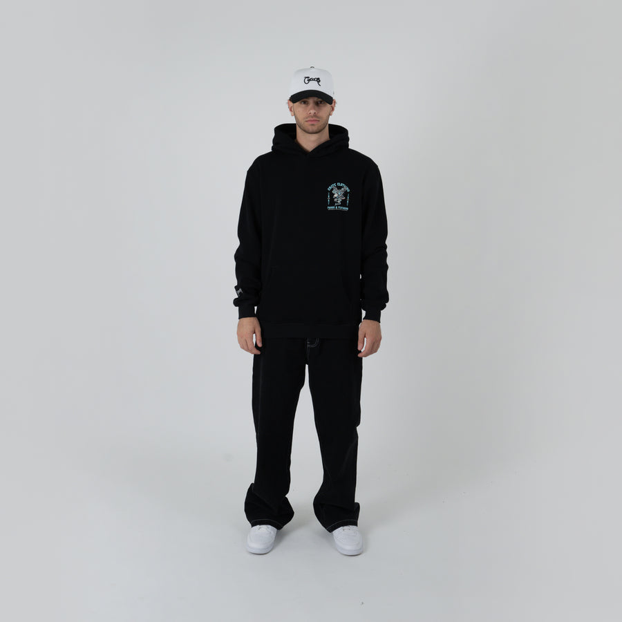 AW25 Fangs & Feathers Superfleece Hoodie