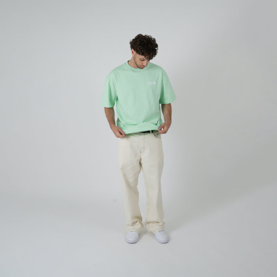 MEN'S SCRIPTED BOX FIT T-SHIRT