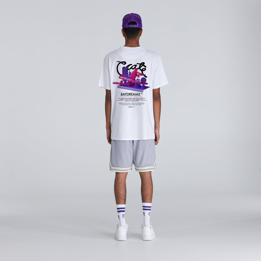 BAYDREAMS UNISEX LINE UP GRAPHIC T-SHIRT