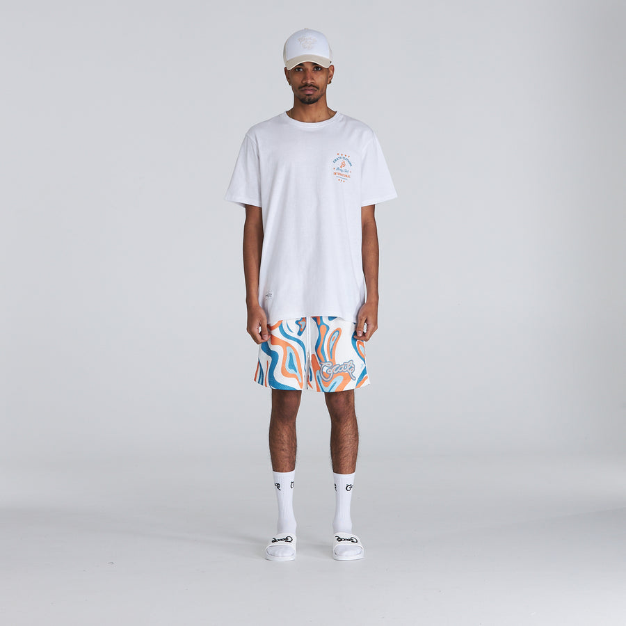 Men's Swirley Mesh Shorts