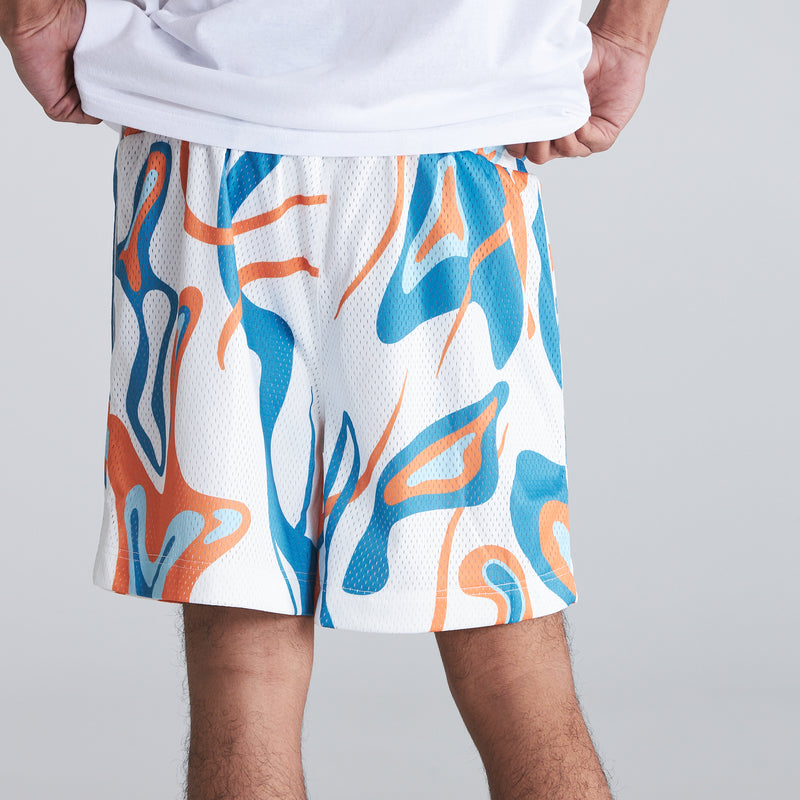 Men's Swirley Mesh Shorts
