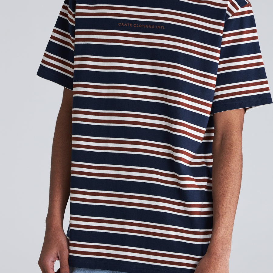 SS22 Men's Easy Stripe T-Shirt