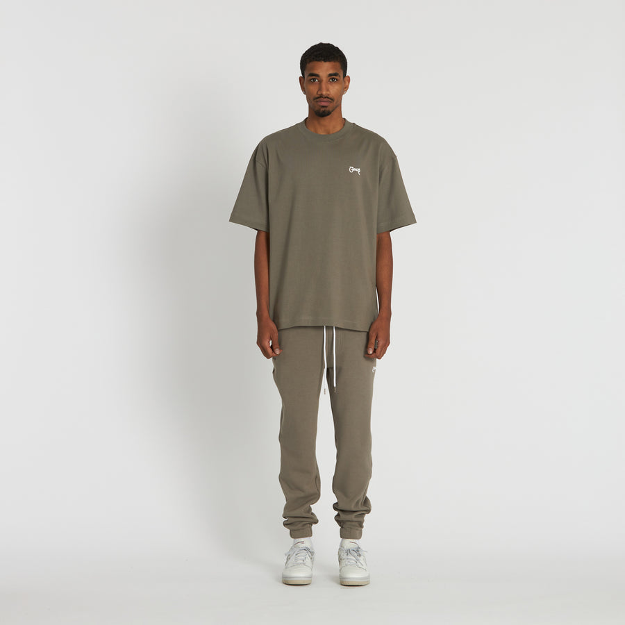 Basic Script Box Fit Tee