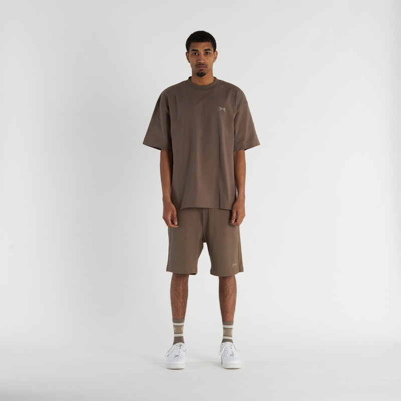 Men's Basic Script Sweat Shorts