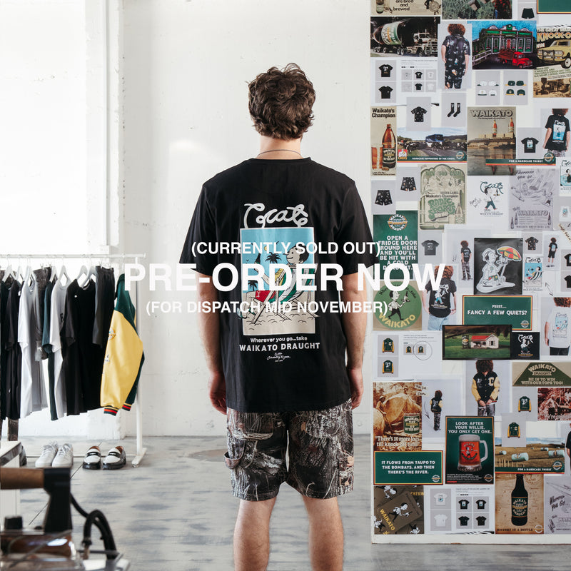 CRATE X WILLIE THE WAITER BEACH TEE