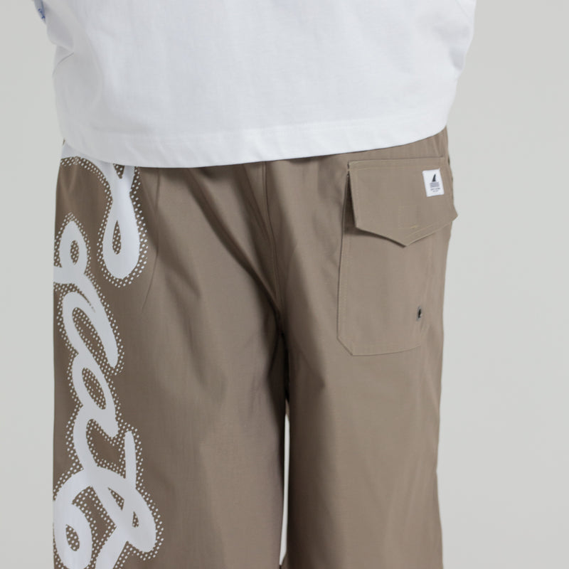 CRATE 21' SCRIPTED BAGGY  BOARD SHORTS