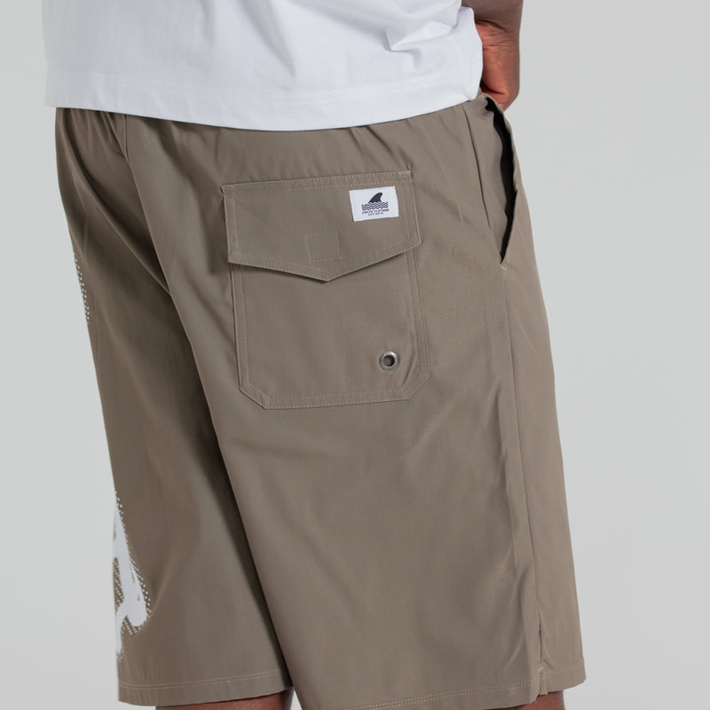 CRATE 21' SCRIPTED BAGGY  BOARD SHORTS