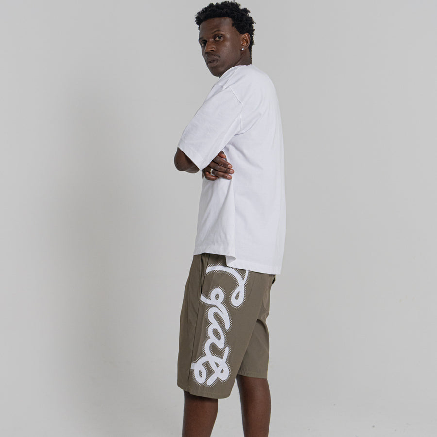 CRATE 21' SCRIPTED BAGGY  BOARD SHORTS