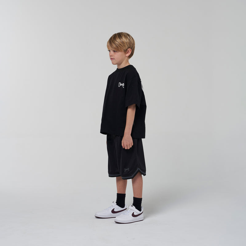CRATE KIDS SCRIPTED BOX FIT T-SHIRT
