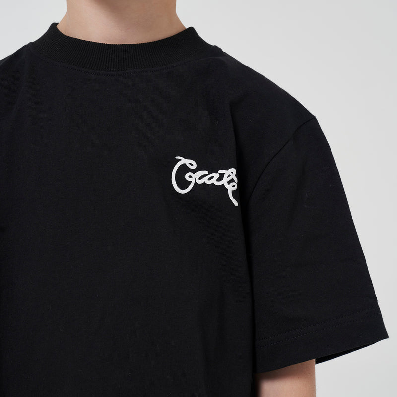 CRATE KIDS SCRIPTED BOX FIT T-SHIRT