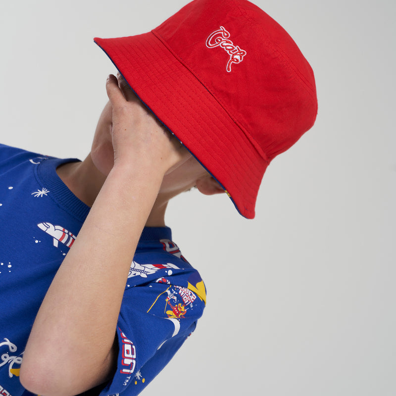 CRATE KIDS X SPACEMAN REVERSIBLE BUCKET HAT
