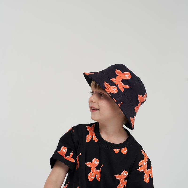 CRATE KIDS REVERSIBLE BALLOON DOG BUCKET HAT