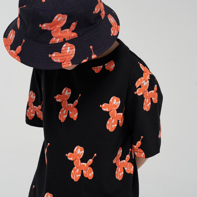 CRATE KIDS REVERSIBLE BALLOON DOG BUCKET HAT