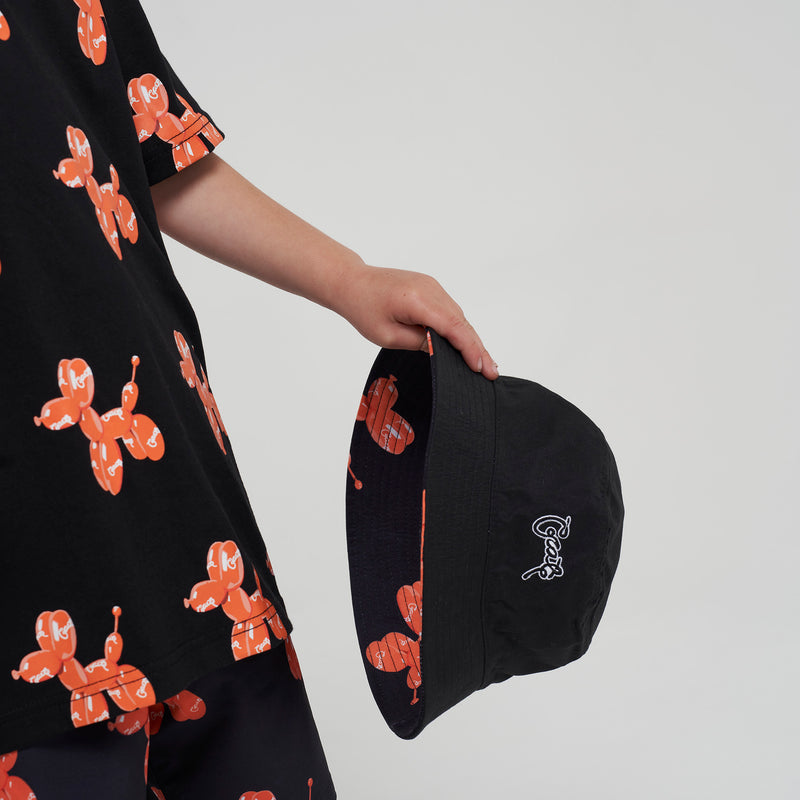 CRATE KIDS REVERSIBLE BALLOON DOG BUCKET HAT