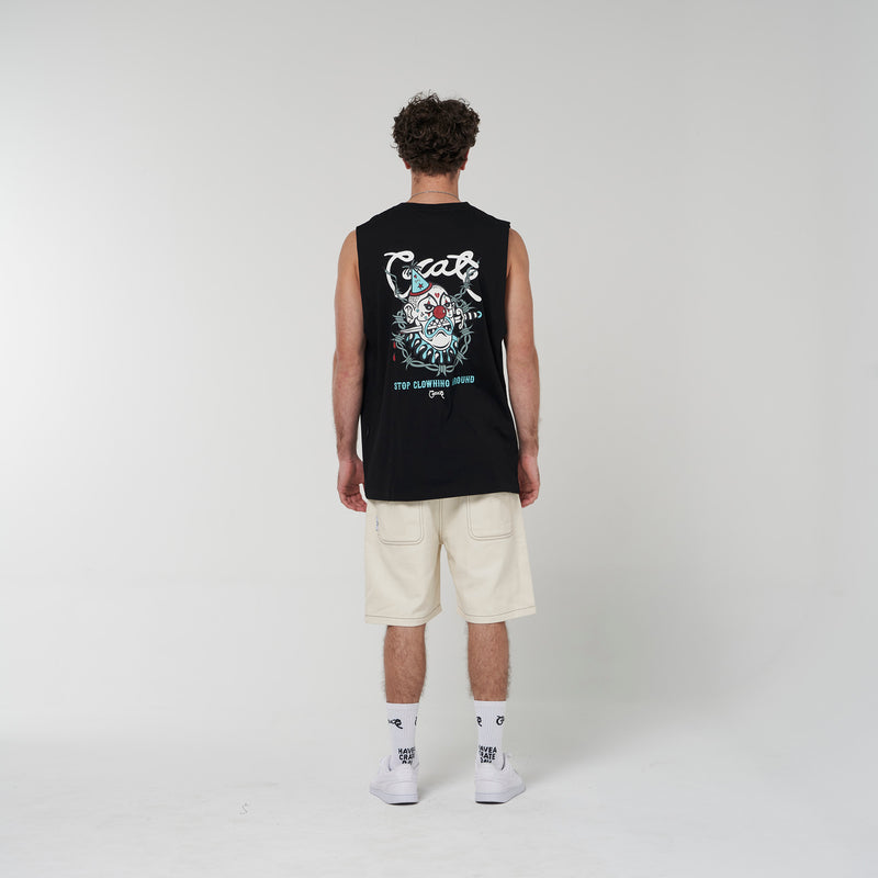 Crate Clowning Around Muscle Singlet