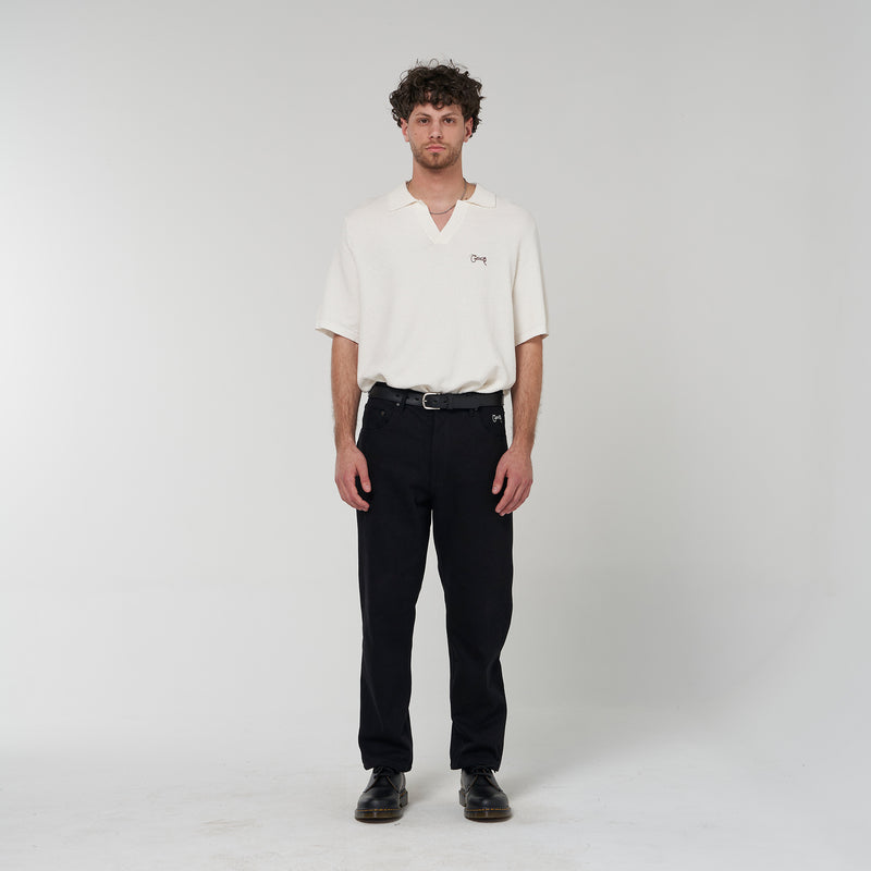 Crate Resort Knit Polo Shirt