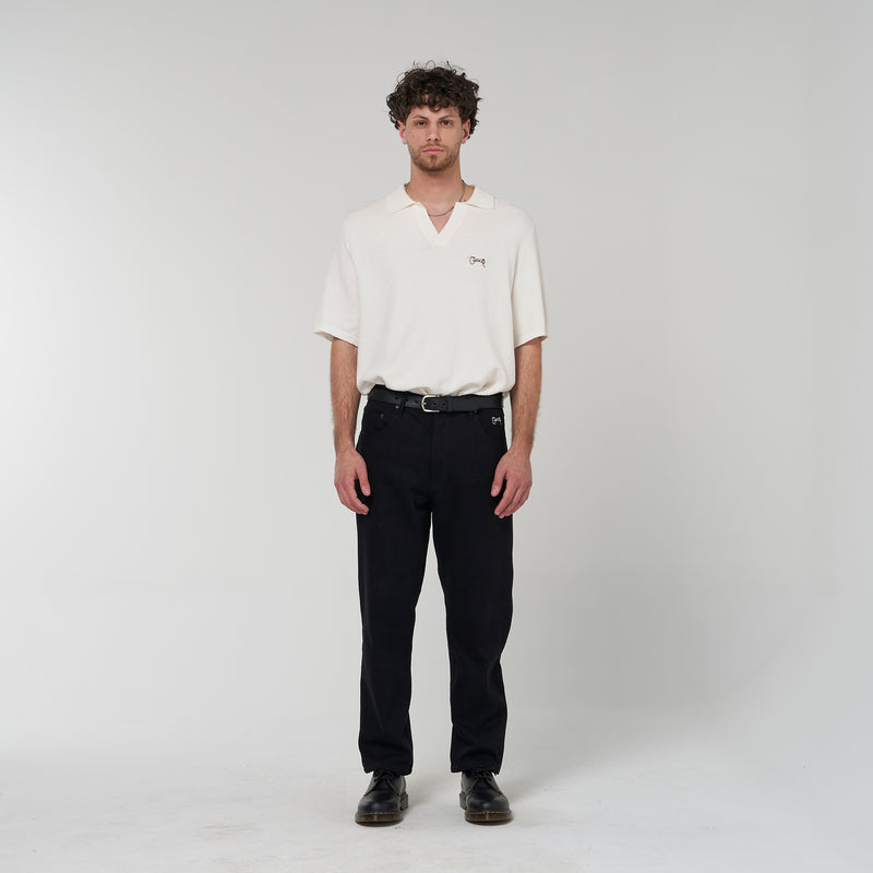 Crate Resort Knit Polo Shirt