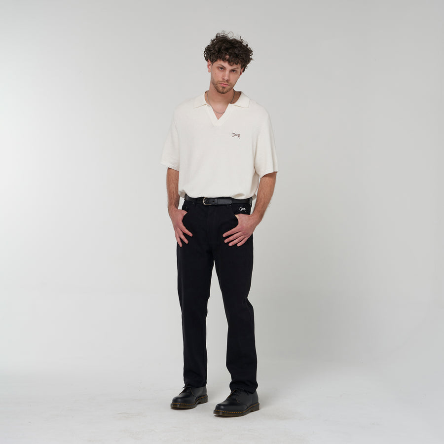 Crate Resort Knit Polo Shirt