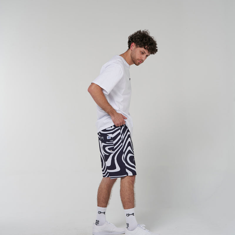 Crate Zebra Swim Shorts