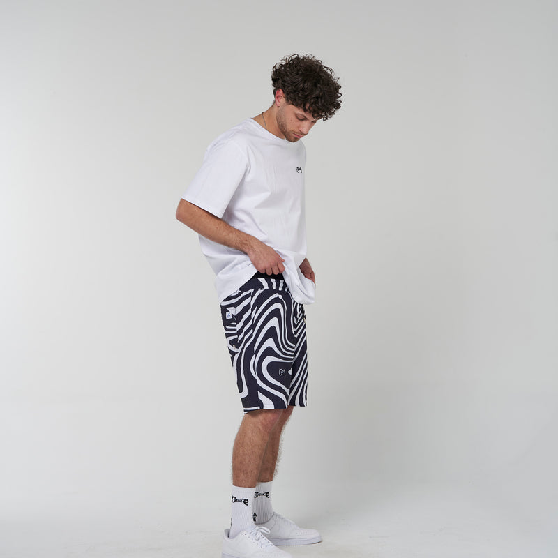Crate Zebra Swim Shorts