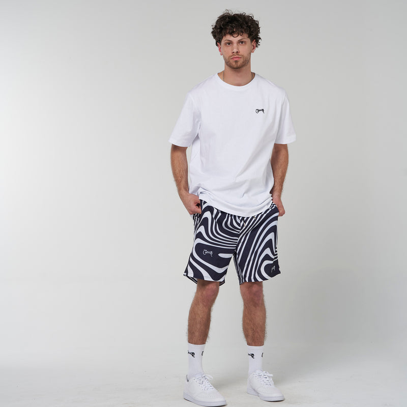Crate Zebra Swim Shorts