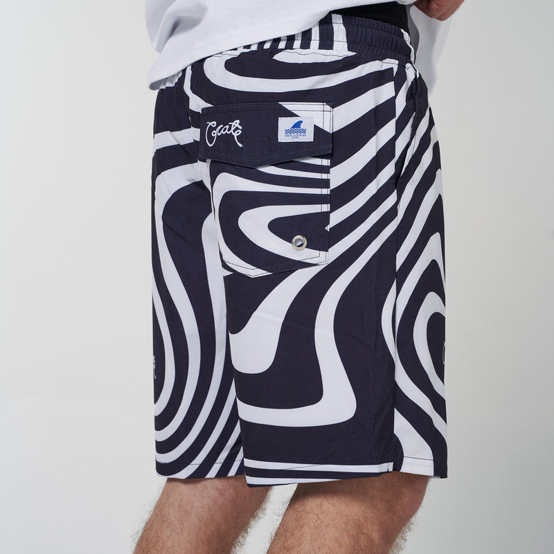 Crate Zebra Swim Shorts