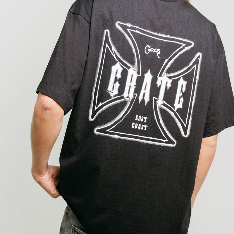 CRATE EAST COAST BOX FIT T-SHIRT