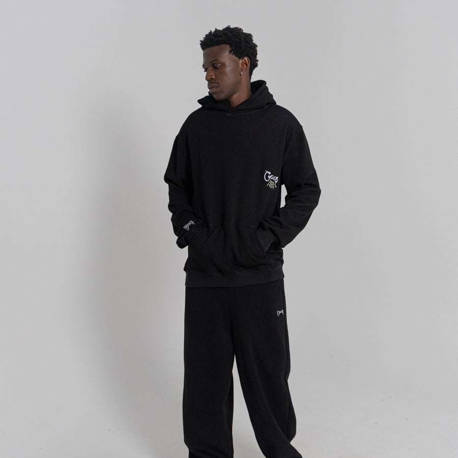 CRATE GOT YOUR BACK GLOW IN THE DARK PRINT HOODIE