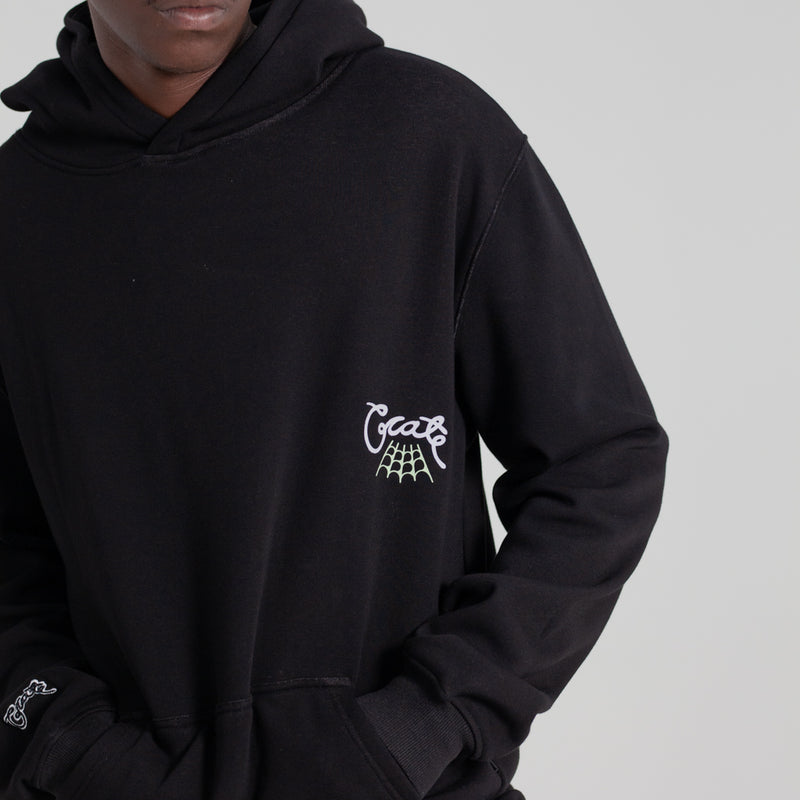 CRATE GOT YOUR BACK GLOW IN THE DARK PRINT HOODIE