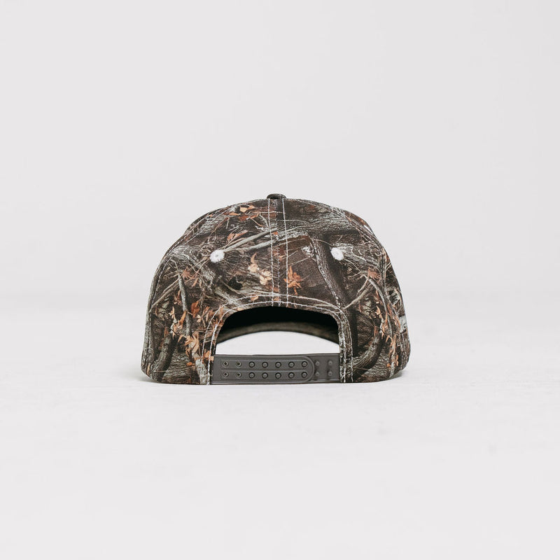 Crate Scripted Tree Camo Snap Back
