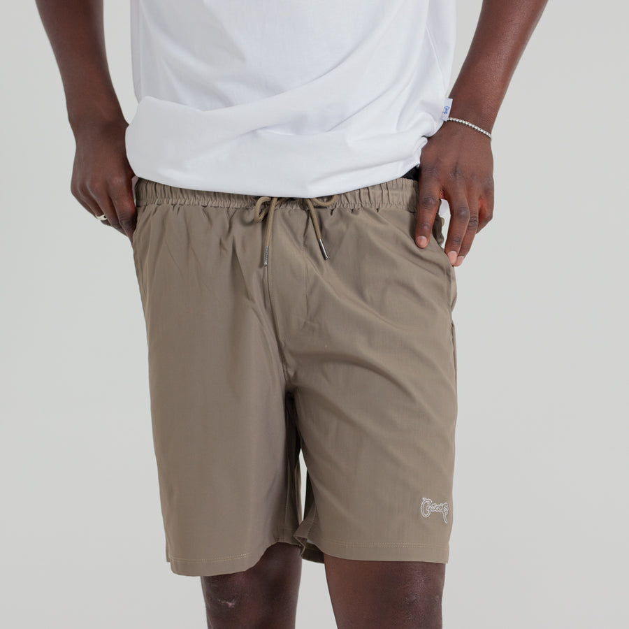 Scripted Stamp Swim Shorts