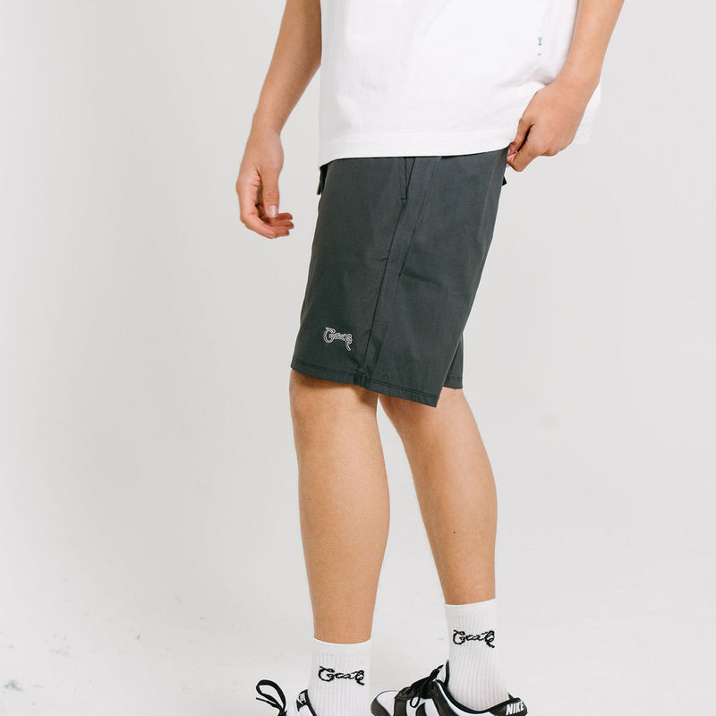 Scripted Stamp Swim Shorts