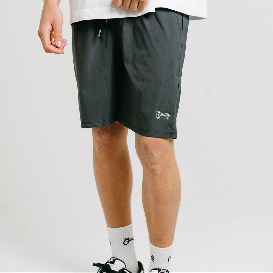 Scripted Stamp Swim Shorts