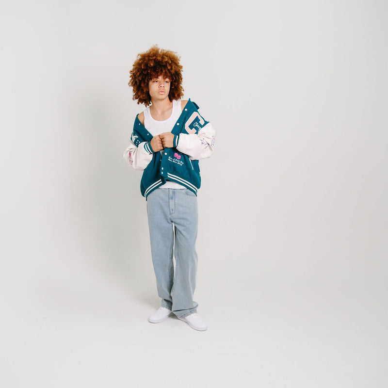 CRATE X RICE RICE BABY LIMITED EDITION LETTERMAN JACKET