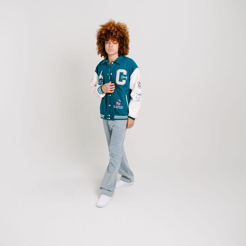 CRATE X RICE RICE BABY LIMITED EDITION LETTERMAN JACKET