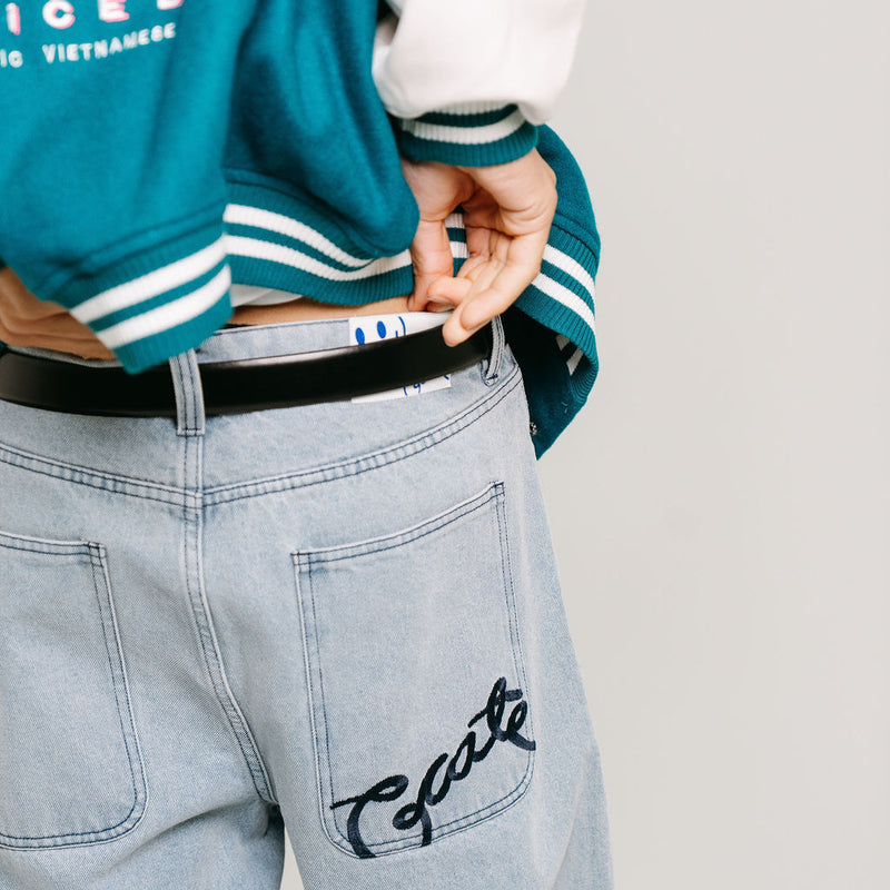 CRATE X RICE RICE BABY LIMITED EDITION LETTERMAN JACKET