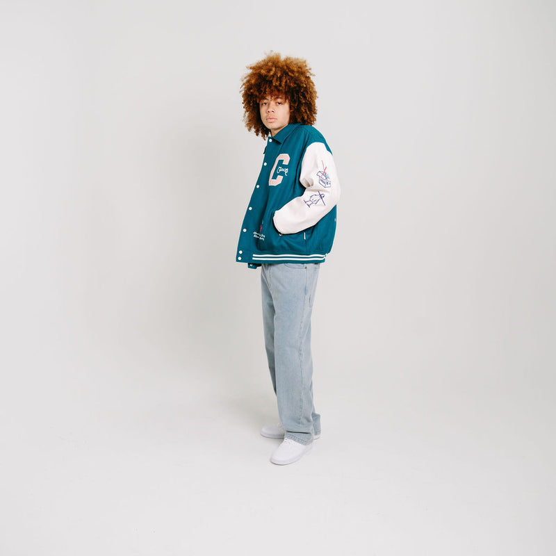 CRATE X RICE RICE BABY LIMITED EDITION LETTERMAN JACKET