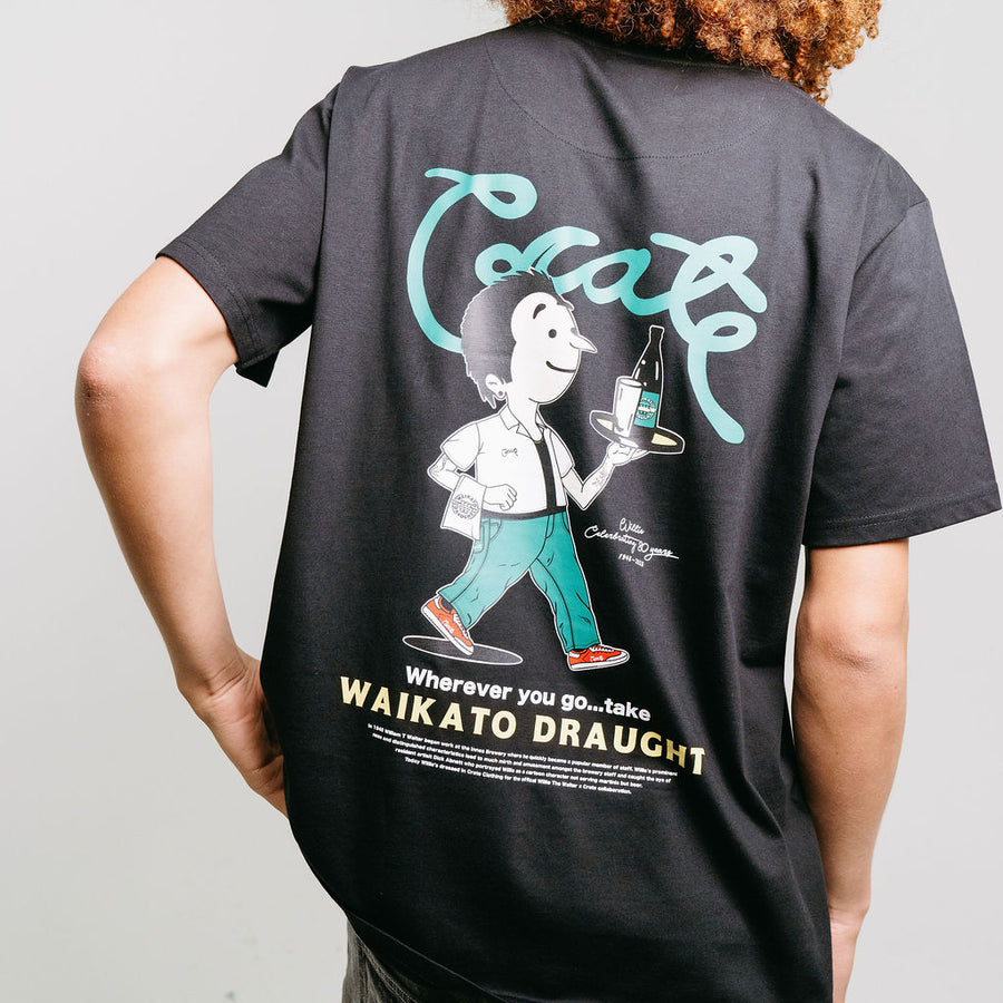 CRATE X WILLIE THE WAITER CRATE REMIX TEE